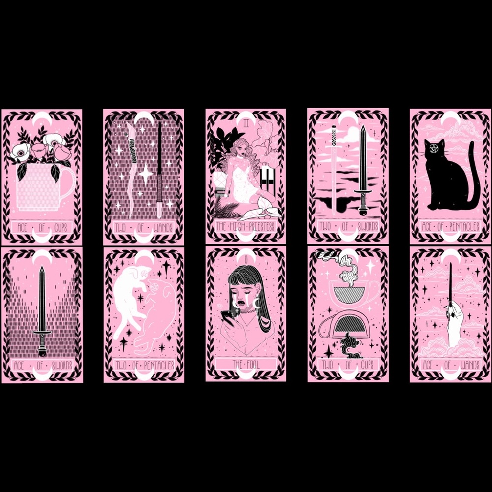 The lovely omen tarot deck by keely parks